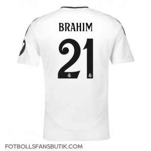 Real Madrid Brahim Diaz #21 Replika Hemmatröja 2024-25 Kortärmad